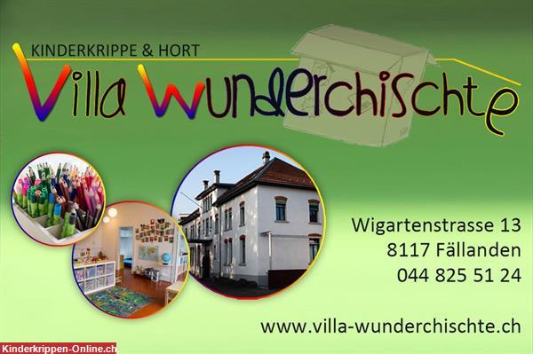 Villa Wunderchischte GmbH, Kindertagesstätte und Hort in Fällanden ZH