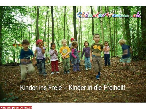 Bild 6: Waldkita Chindertroum, Kinderbetreuung in der Natur in Bern Weissenstein