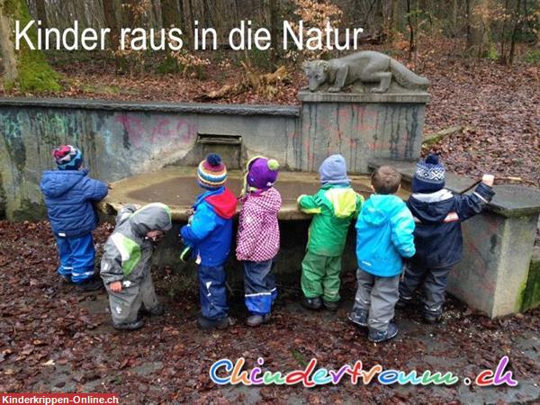 Bild 7: Waldkita Chindertroum, Kinderbetreuung in der Natur in Bern Weissenstein