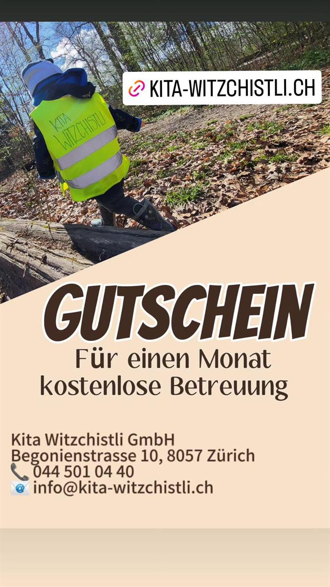 Bild 1: Kita Witzchistli GmbH, Kinderbetreuung Zürich Oerlikon