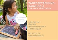 Kinderbetreuung Rainhöfli | 6204 Sempach