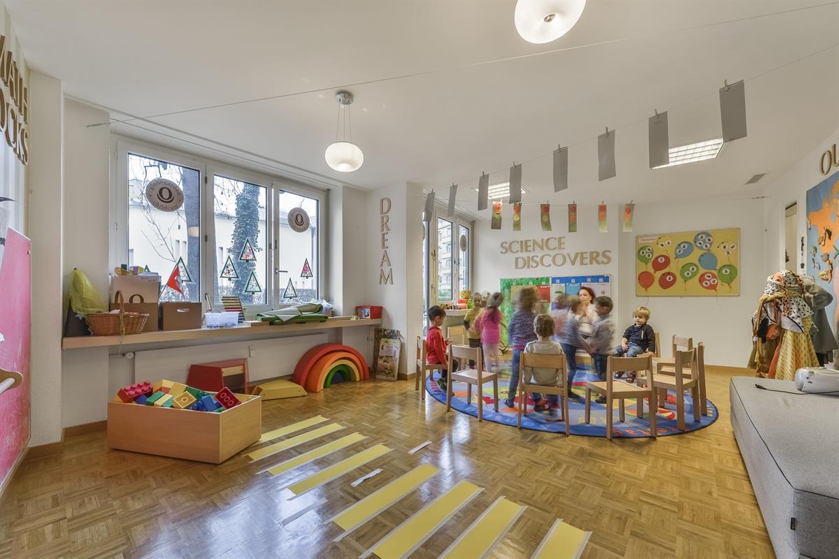 globegarden Alfred Escher, zweisprachige Kita und Kindergarten nahe beim Bahnhof Enge