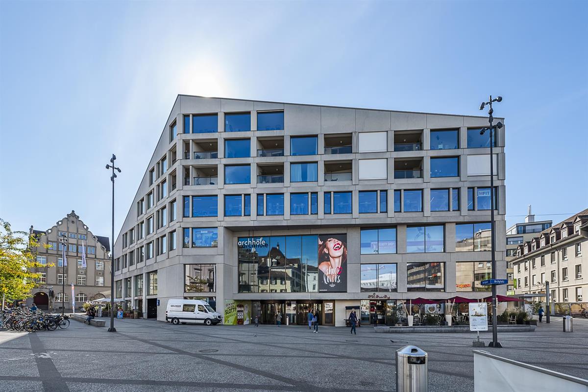 globegarden Archhöfe, Kita gegenüber vom Bahnhof Winterthur