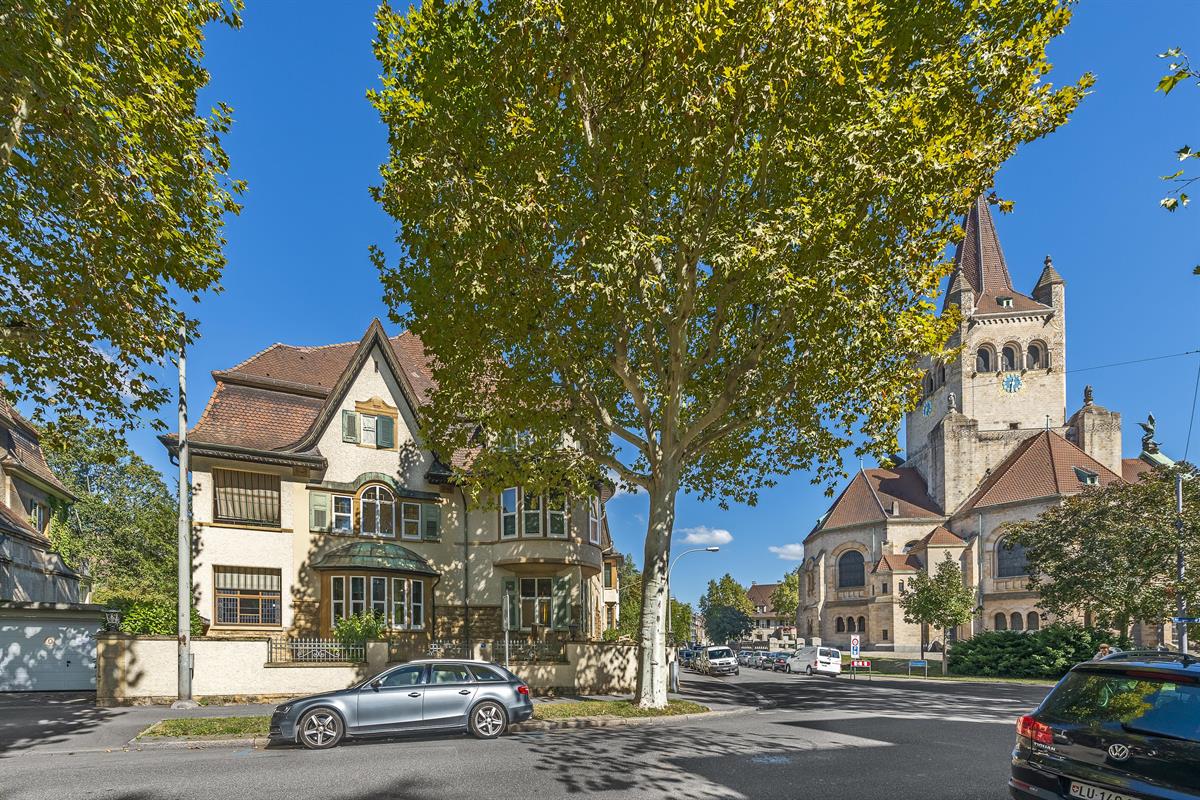 globegarden Paulusgasse, Kita direkt gegenüber der Pauluskirche in Basel