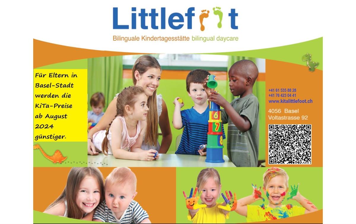 KiTaLittlefoot englisch/deutsch | 4056 Basel-St. Johann