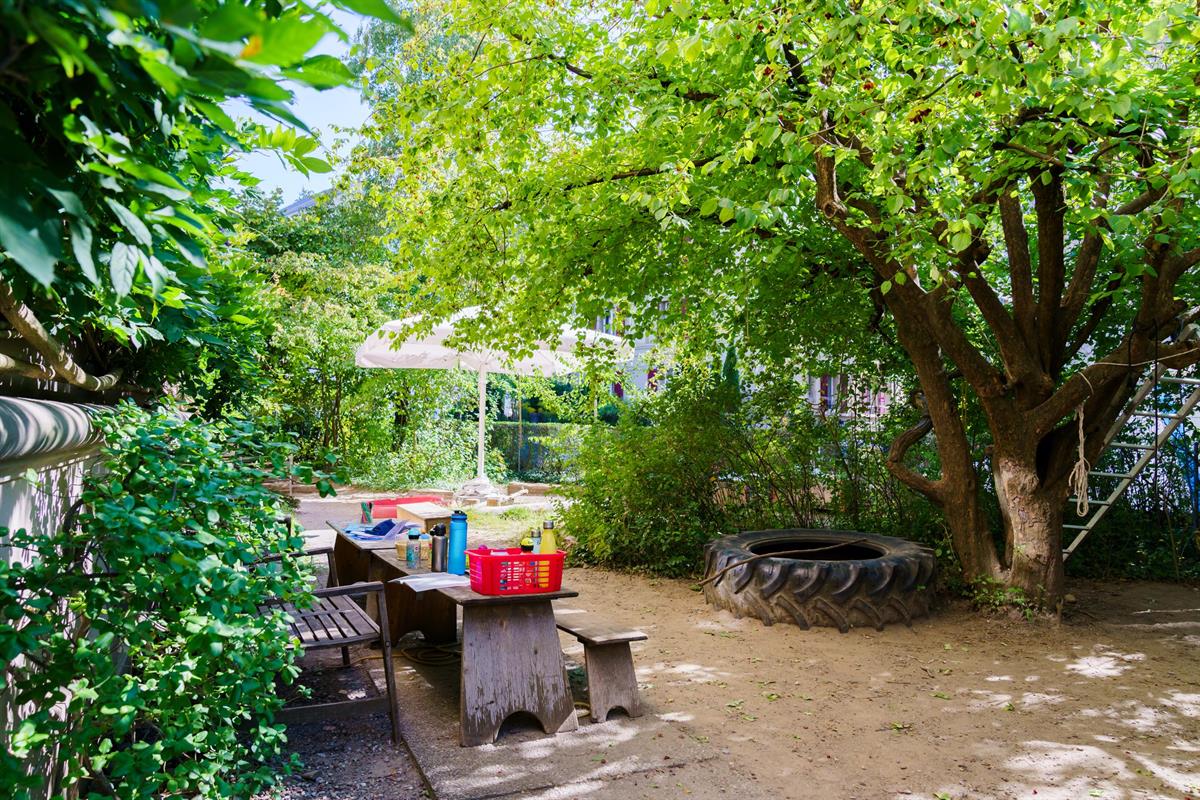 Bild 5: Tagi libelle, Kinderbetreuung mitten in der Stadt Bern-Länggasse mit viel Natur