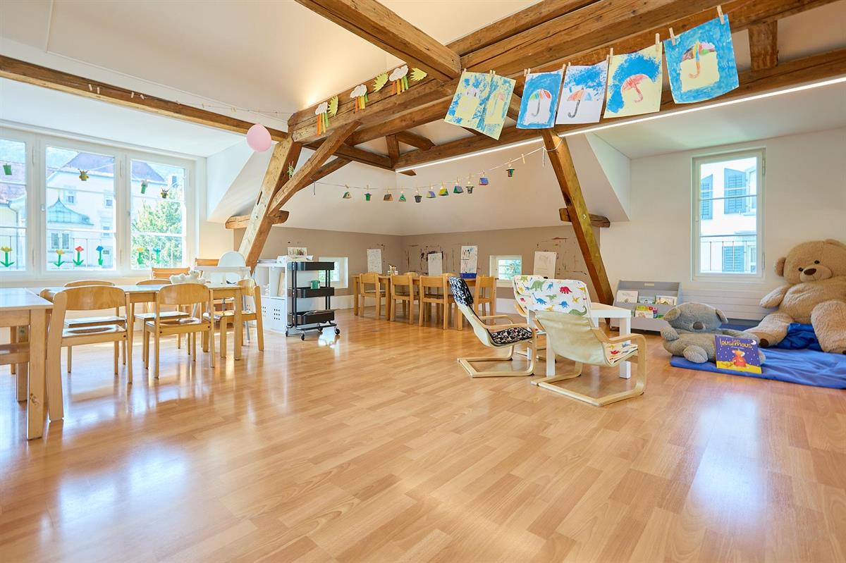 Bild 13: Fiorino St.Gallen Centrum, Kinderbetreuung nahe beim Kantonsspital St. Gallen