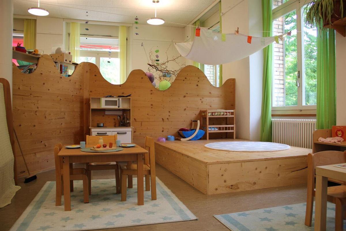 Bild 2: Kindertagesstätte Ratatui, Kinderbetreuung im Psychiatriezentrum Münsingen (PZM)