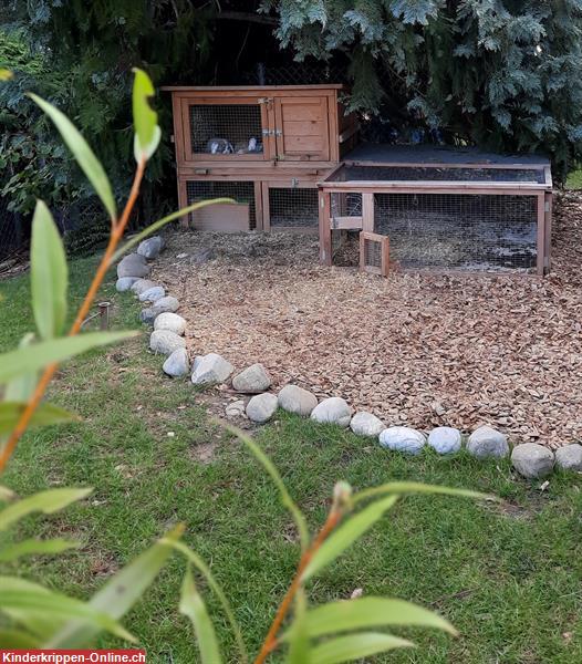 Bild 5: Kita kleine Matrosen, Kinderbetreuung mit Naturgarten und Tieren im Zentrum Seengen