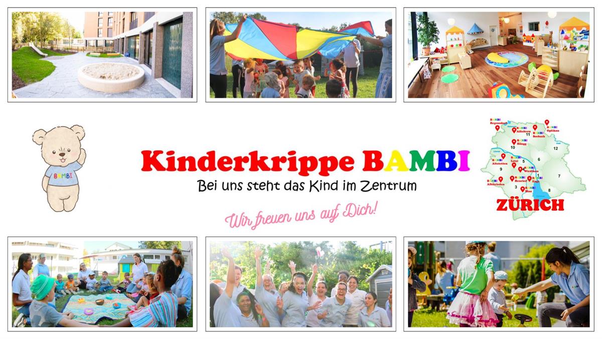 Gruppenleiterin Babygruppe 80-100% in Zürich